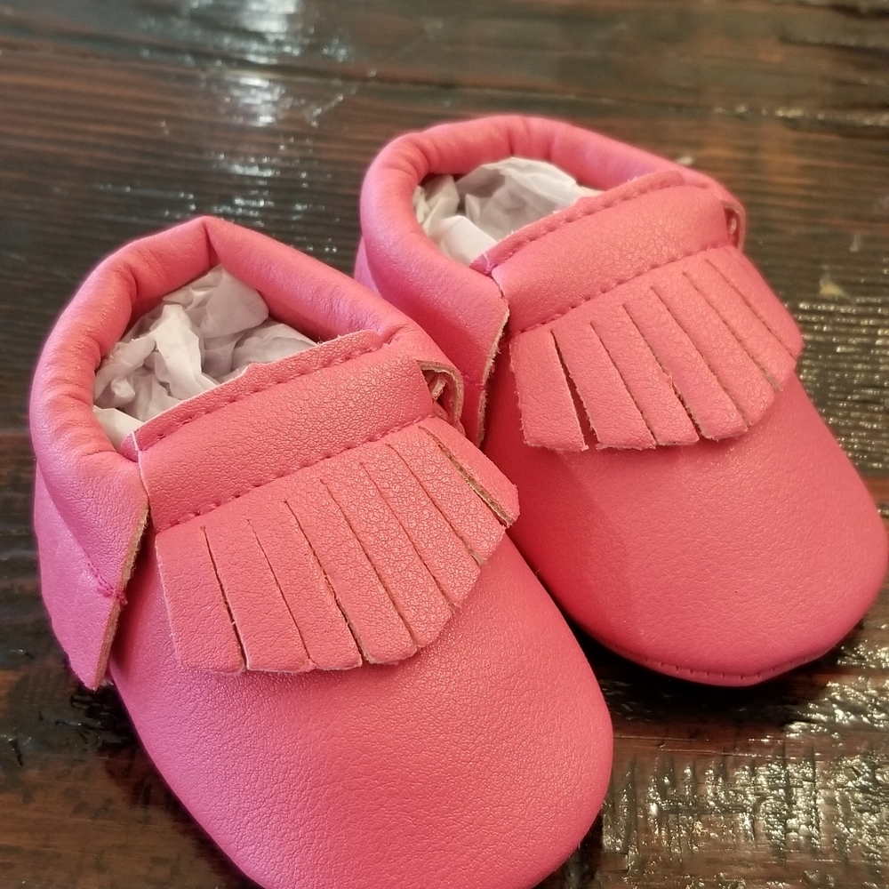 Pink Baby Shoes 3/6 month